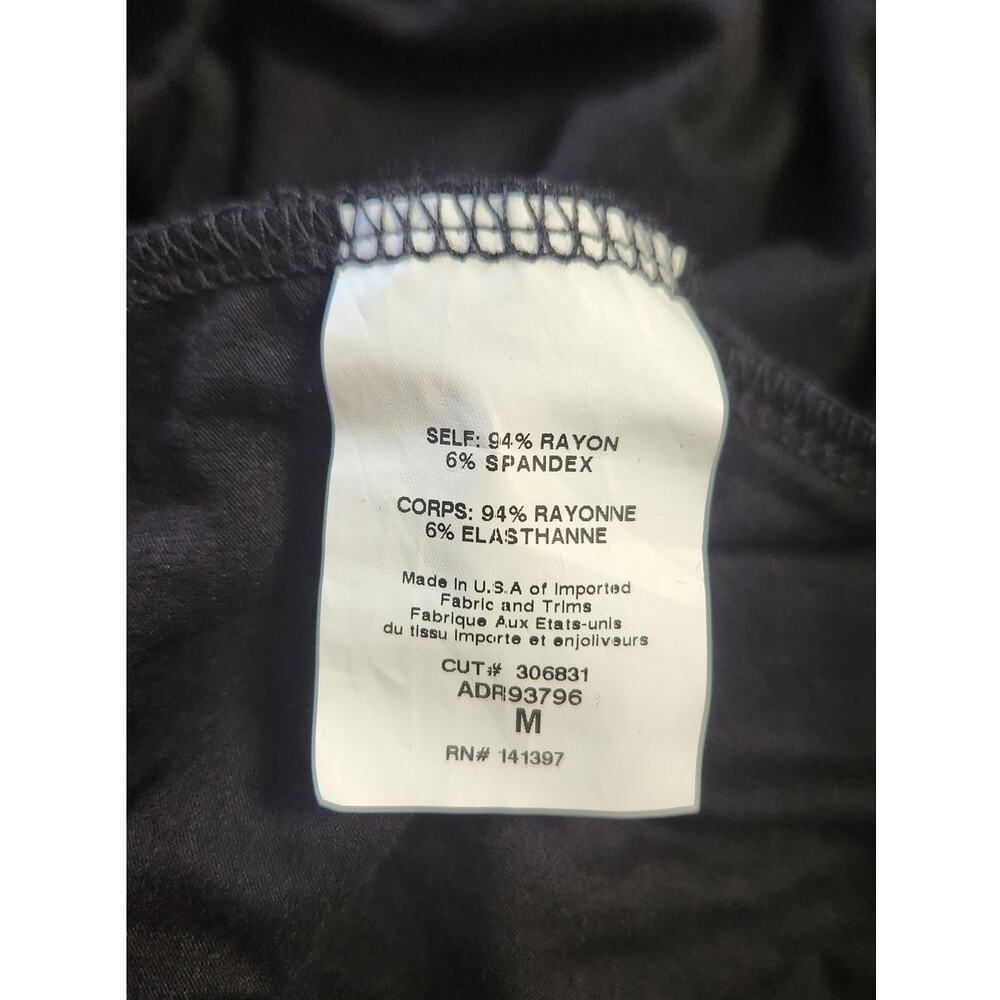 ASTR Asymmetrical Halter Black Super Soft Flattering Cocktail Dress Women Medium - Picture 12 of 12